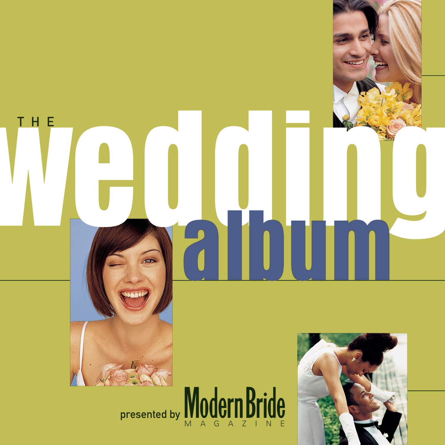Modern Bride Presents The Wedding Album - Elegant Wedding Guest Book for Brides & Grooms | Perfect for Wedding Ceremonies, Receptions & Anniversary Gifts