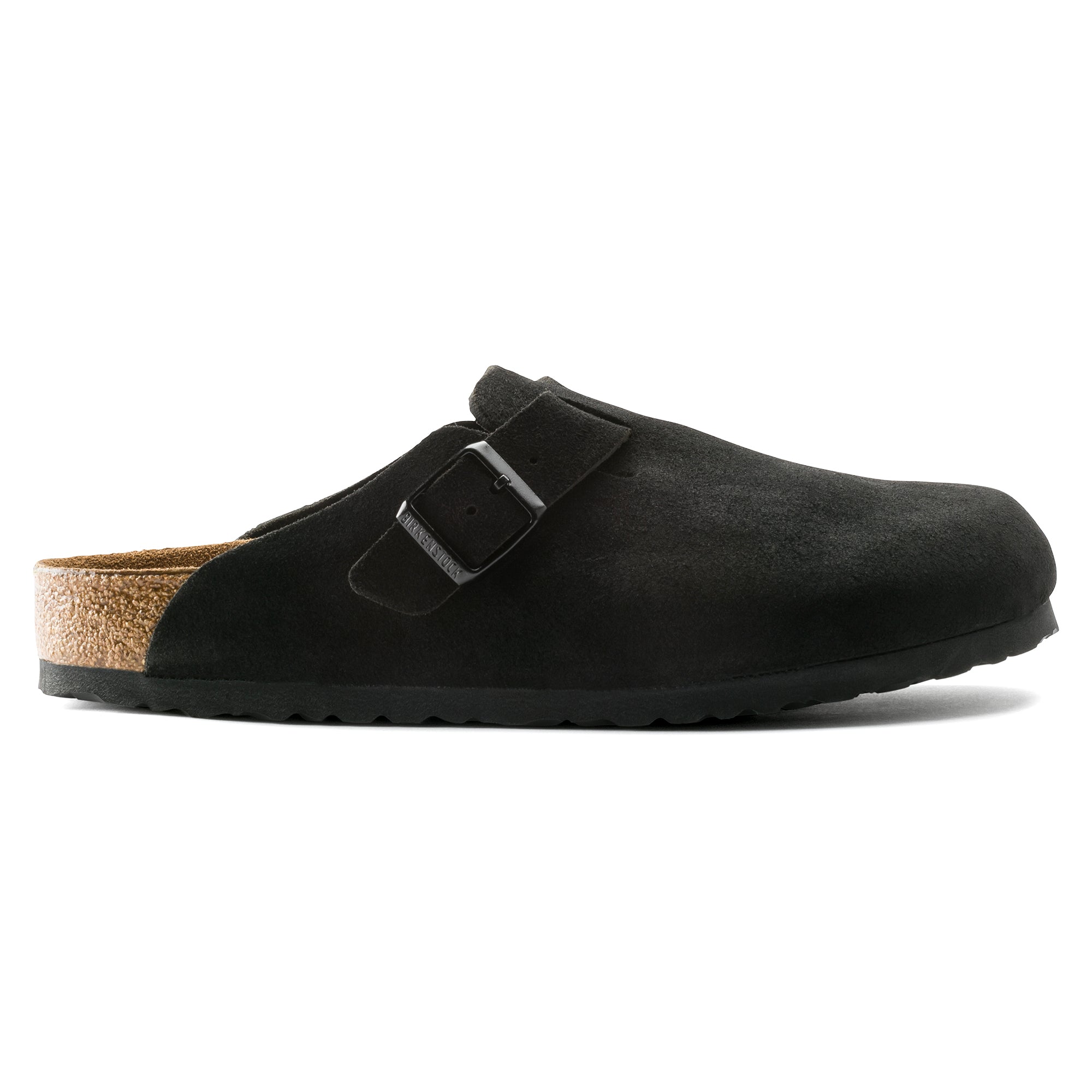 Boston Soft Footbed Narrow (Black) - Comfortable & Supportive Women's Sandals for Walking, Travel & Everyday Wear