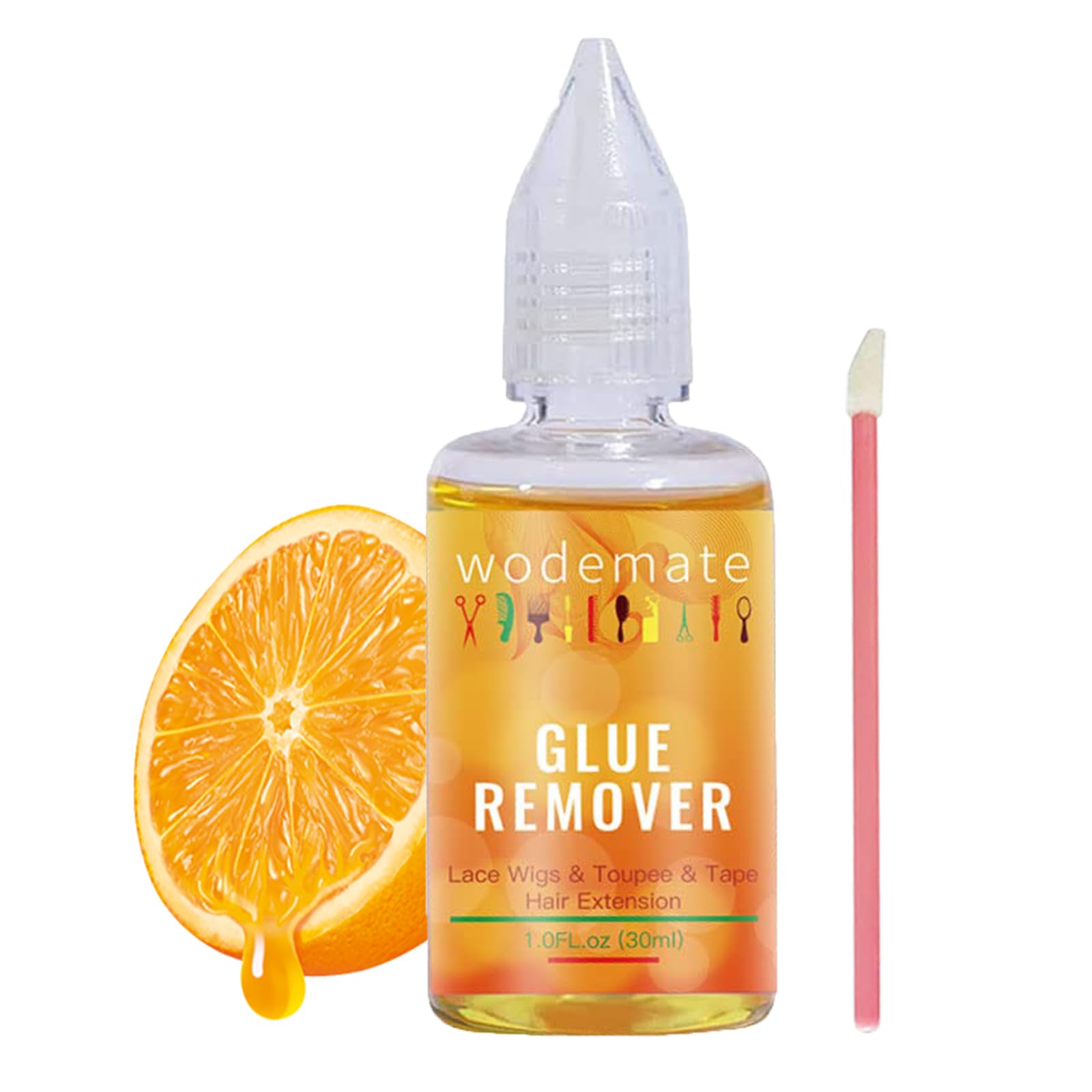 Fast-Acting Wig Glue Remover Spray - 30ml Adhesive Solvent for Tape-In Hair Extensions, Lace Wigs & Toupees | Removes Hair Glue, Bonding Residue & Double-Sided Extension Tape | Perfect for Salon Use, Home Hair Care & Wig Maintenance