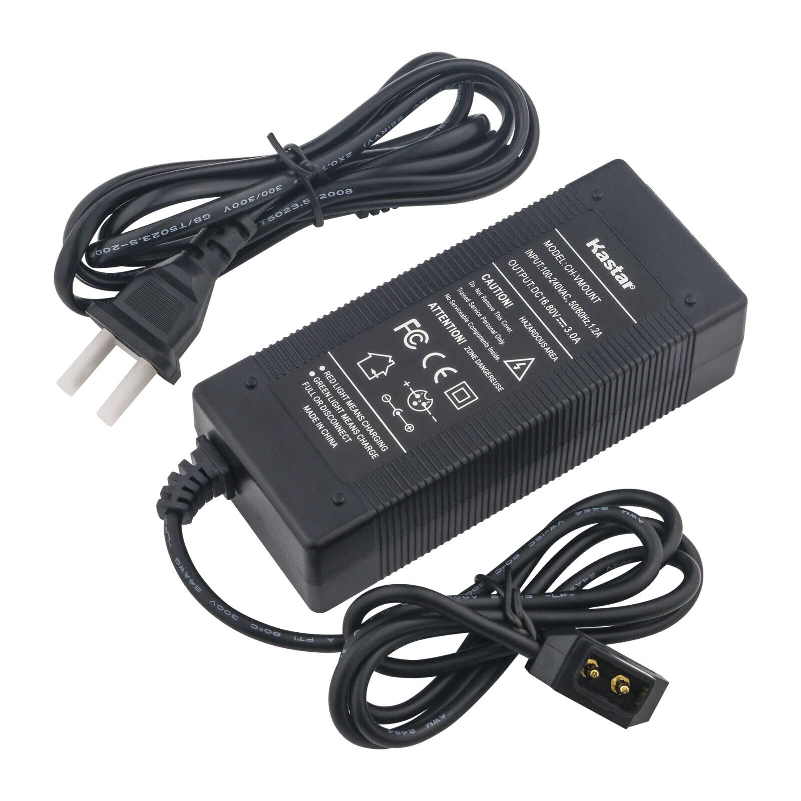 Kastar BP-C160 D-Tap Charger Replacement for Blackmagic Design URSA Mini Pro 4.6K & URSA Mini 4K Digital Cinema Cameras - Compatible with On-Set Filming, Documentary Production, and Professional Video Shooting
