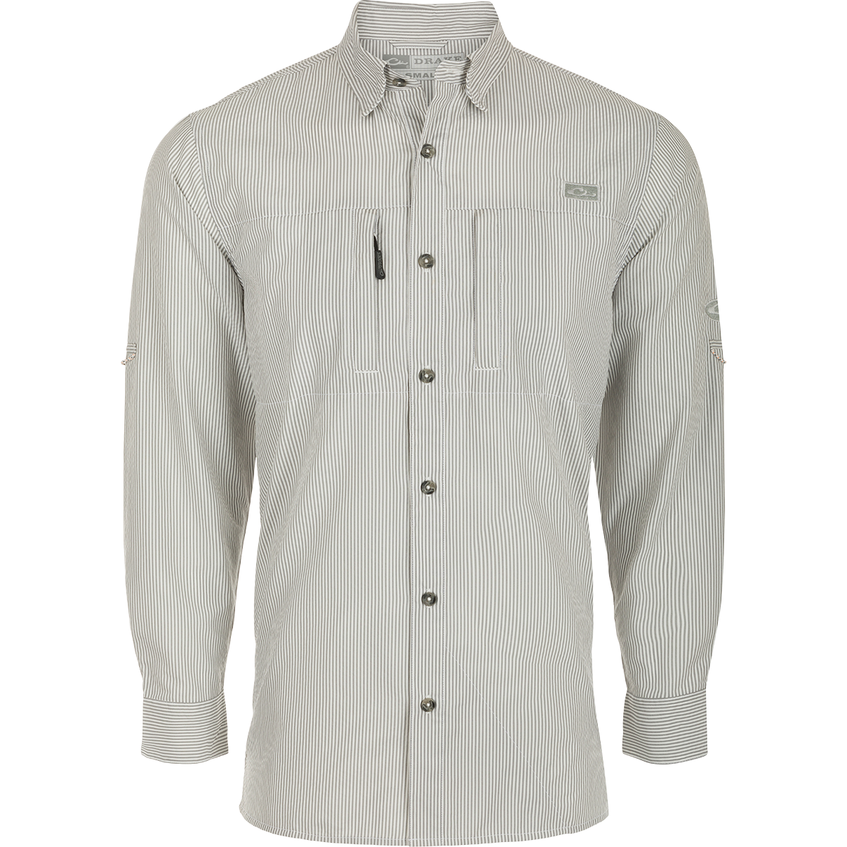 Classic Seersucker Stripe Long Sleeve Shirt for Men - Breathable Summer Business Casual Wear - Perfect for Office, Weddings & Outdoor Events