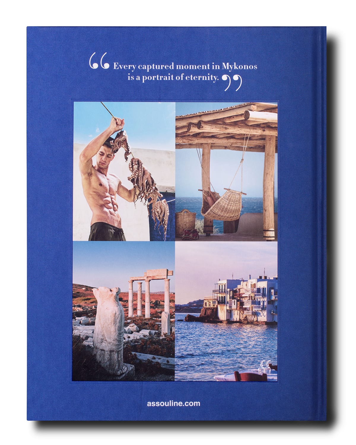 Mykonos Muse Coffee Table Book - Luxury Travel & Interior Design Inspiration | Perfect for Home Decor, Gifts & Coffee Table Styling