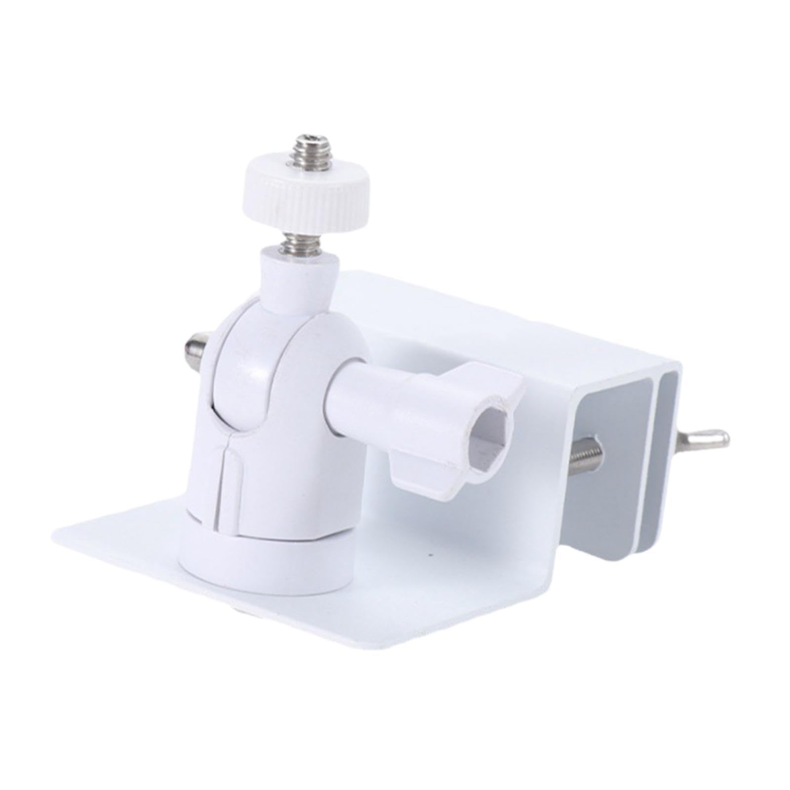 Sturdy Weatherproof Aluminum Alloy Gutter Mount Bracket for Solar Panels - Flexible Outdoor Mounting Accessory for Roof Installation (White) - Perfect for Home Solar Energy Systems & Off-Grid Power Solutions