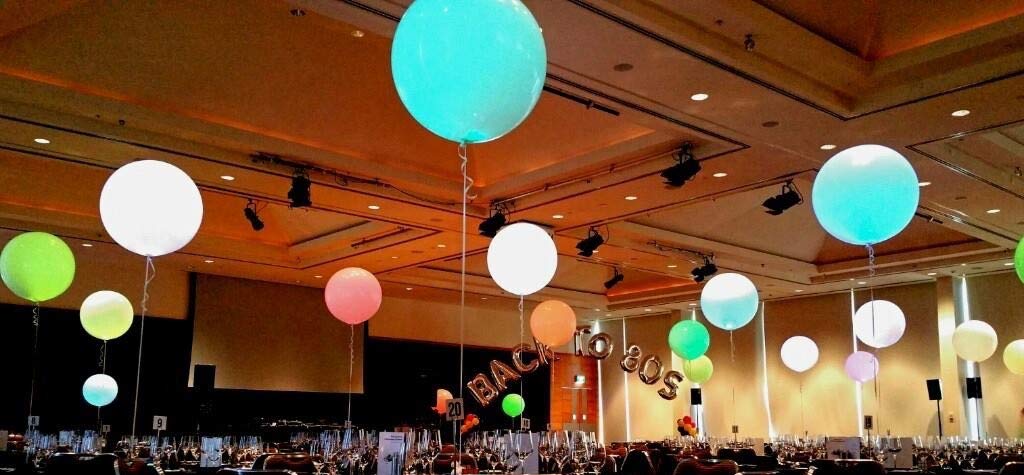PMU Balloon Light Up Kit - 4 Pack Remote Controlled LED Balloon Lights for 16-36 Inch Latex Balloons | 16 Color Changing Modes | Battery Operated Party Decorations - Perfect for Weddings, Birthdays & Nighttime Events
