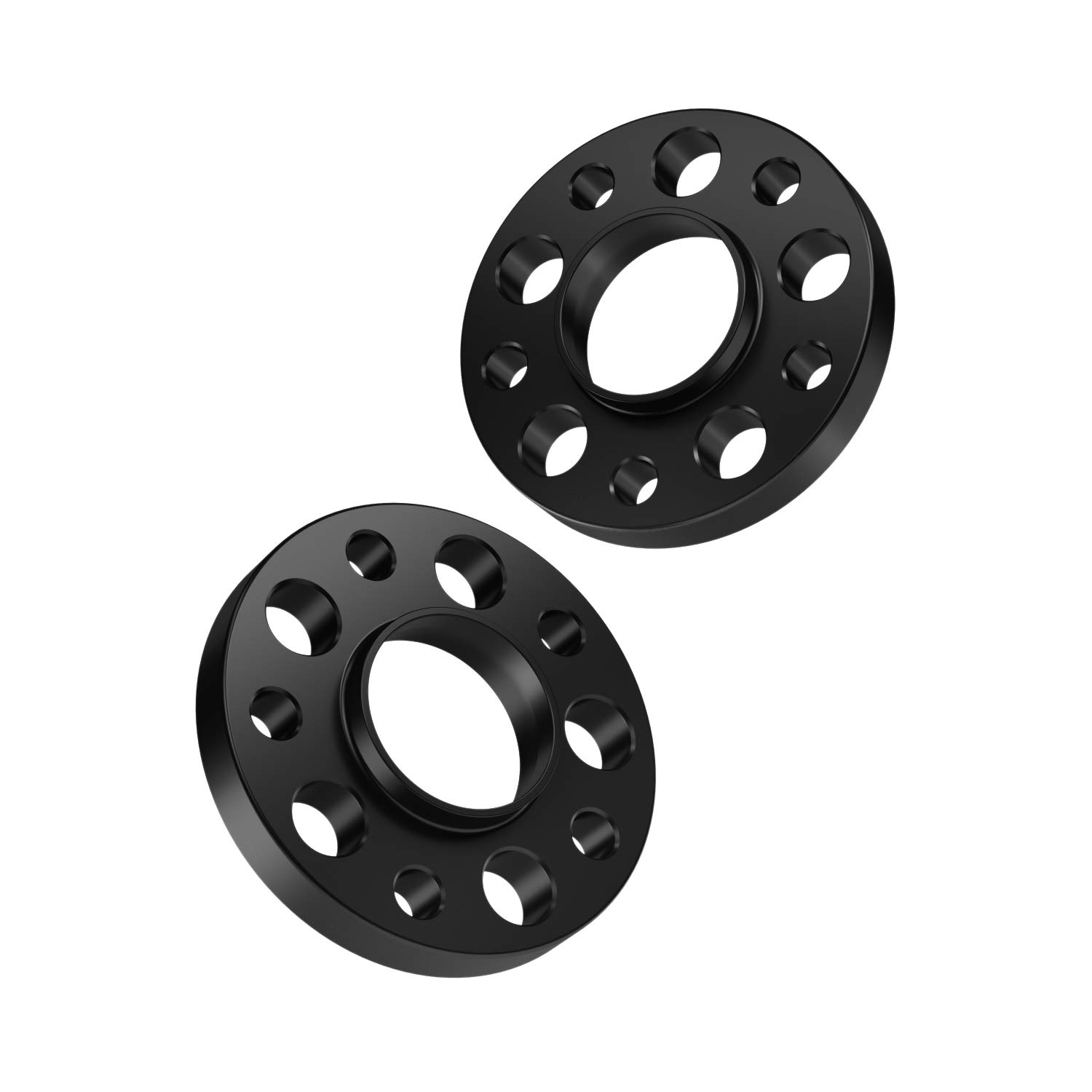 2PCS 15mm 5x120 Hubcentric Wheel Spacers for 1996-2003 BMW 525i 528i 530i 540i M5 (74.1mm Bore) - Black E39 Wheel Spacers - Improve Stance & Clearance for Performance or Custom Wheels