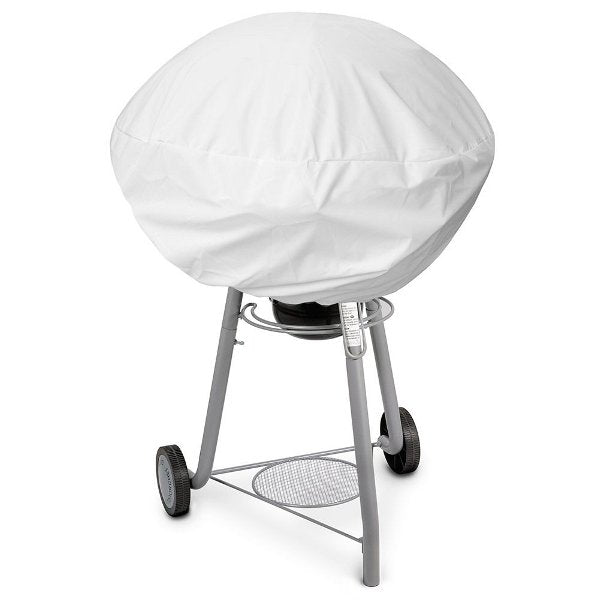 Heavy-Duty Waterproof Kettle Grill Cover - Weatherproof BBQ Grill Protector for Weber, Char-Broil & More - Perfect for Outdoor Cooking & Backyard BBQs