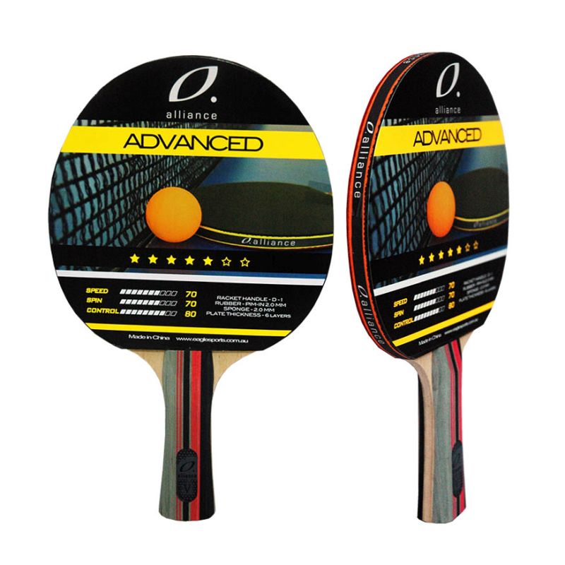 Alliance Eclipse 5-Star Professional Table Tennis Paddle - Premium Ping Pong Racket for Competitive Play & Indoor Sports