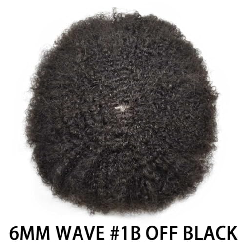 1B# OFF BLACK-6mm wave