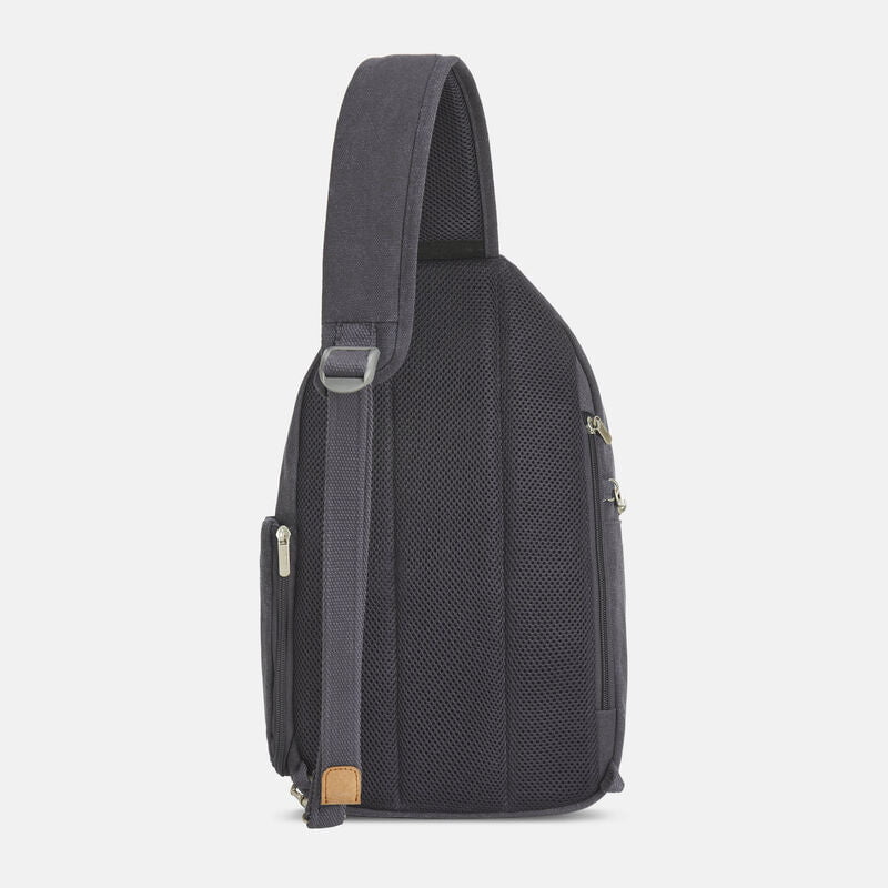 Travelon Anti-Theft Heritage Sling Bag - Secure Crossbody Purse for Women & Men - Perfect for Travel, Commuting & Everyday Use