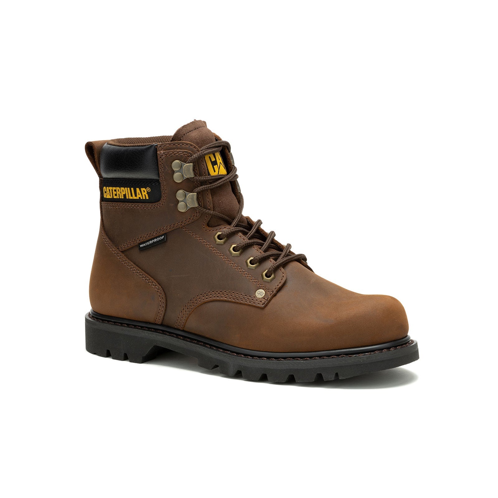 Waterproof Soft Toe Work Boots for Men - Dark Brown Safety Shoes for Construction, Hiking & Outdoor Work