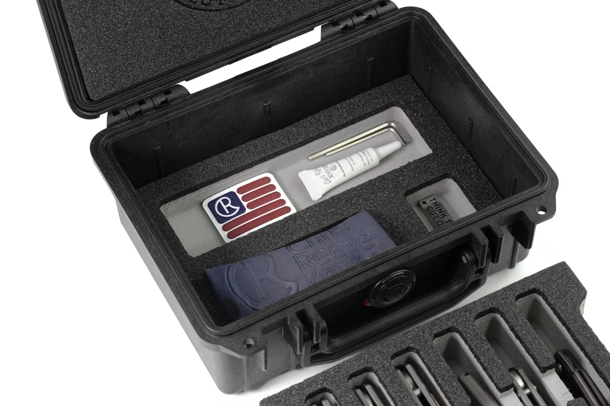 Chris Reeve CRK 2020 Knife with Pelican 1150 Black Protective Case - Premium EDC Gear for Outdoor Adventures, Camping & Survival