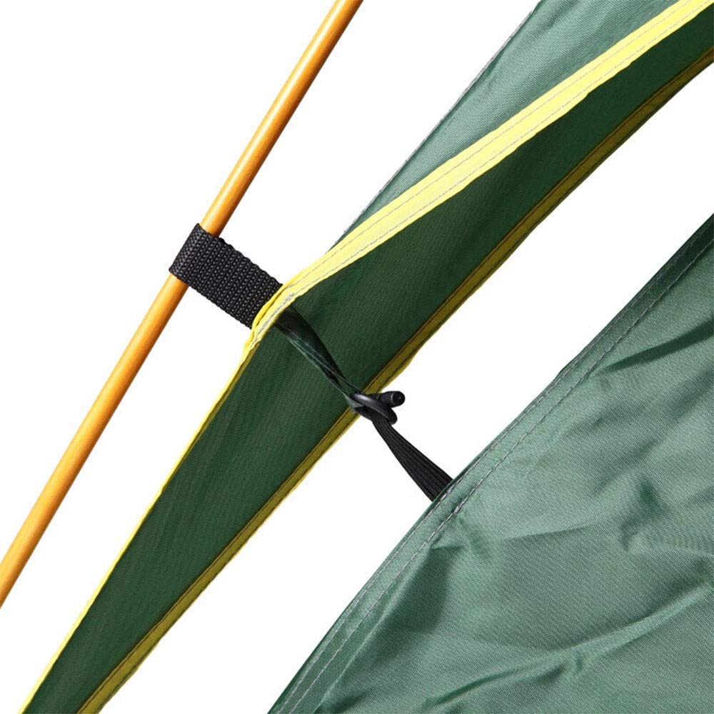Instant Pop Up Waterproof Dome Tent for 3-4 People - Double Door Camping & Beach Tent for Backpacking, Fishing & Outdoor Adventures | Perfect for Family Camping, Beach Trips & Hiking