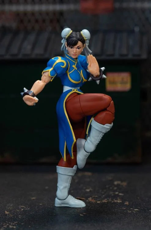Street Fighter Chun Li 1/12 Scale Collectible Action Figure - Perfect for Display, Gaming Battles & Anime Fans Collection