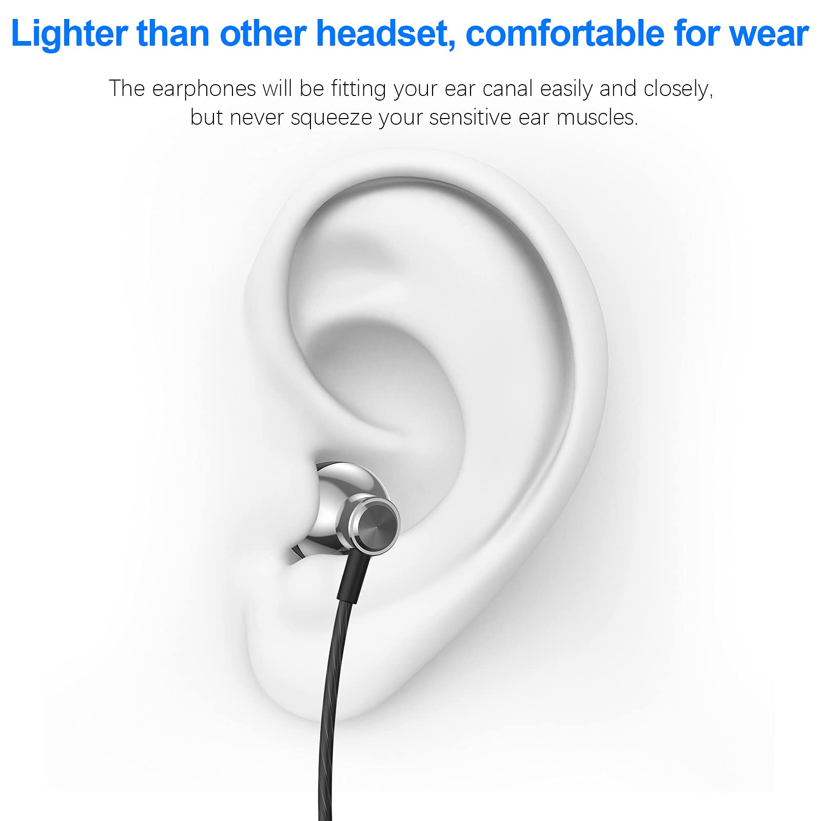USB Gaming Headset for PC, PS4, PS5, Mac, Laptop & Chromebook - Stereo HiFi Wired Earphones with Noise Cancelling Mic & Volume Control | Perfect for Online Gaming, Video Calls & Remote Work