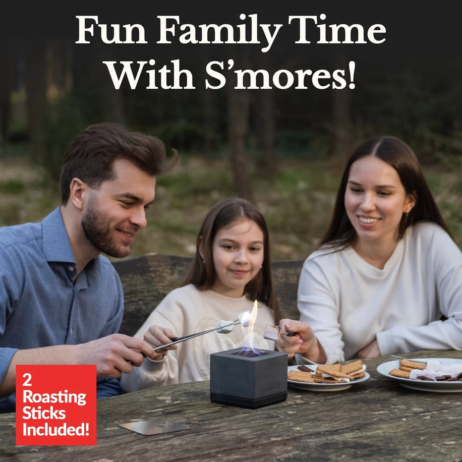 Premium Gourmet S'mores Kit with Artisan Chocolate - Perfect for Camping, Backyard BBQs & Family Gatherings