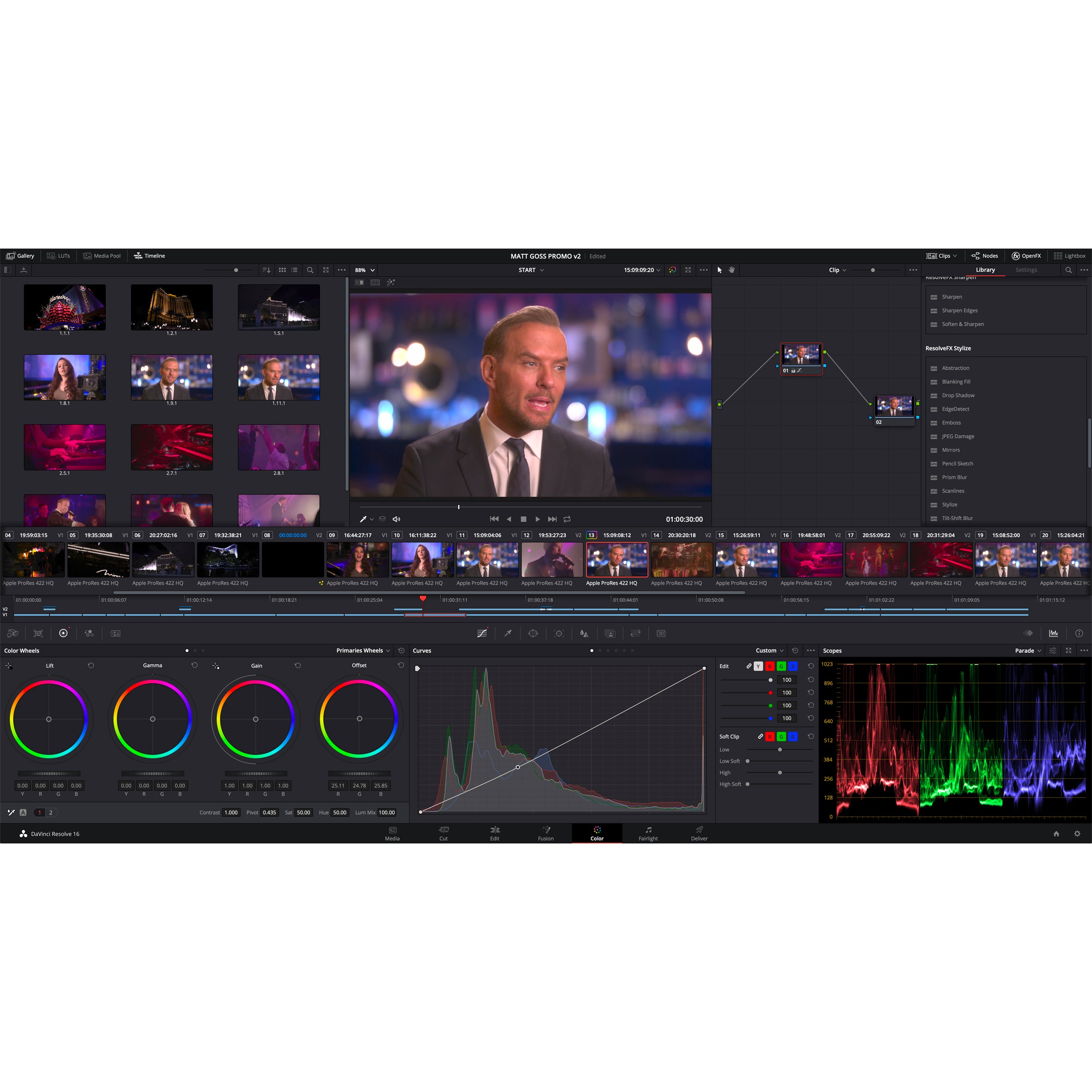 Blackmagic Design DaVinci Resolve Studio Video Editing Software with USB Dongle - Professional Color Grading & Post-Production for Filmmakers (Perfect for Hollywood-Style Video Editing & Film Production)