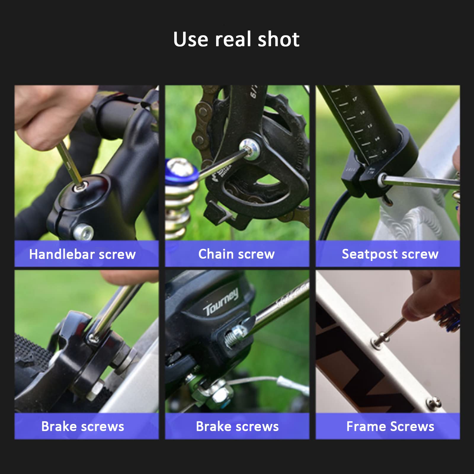 OUKENS 11-in-1 Bicycle Repair Tool Kit - Professional Mountain Bike Maintenance Tools for Cycling Enthusiasts | Perfect for Road Trips, Trail Repairs & Home Bike Maintenance