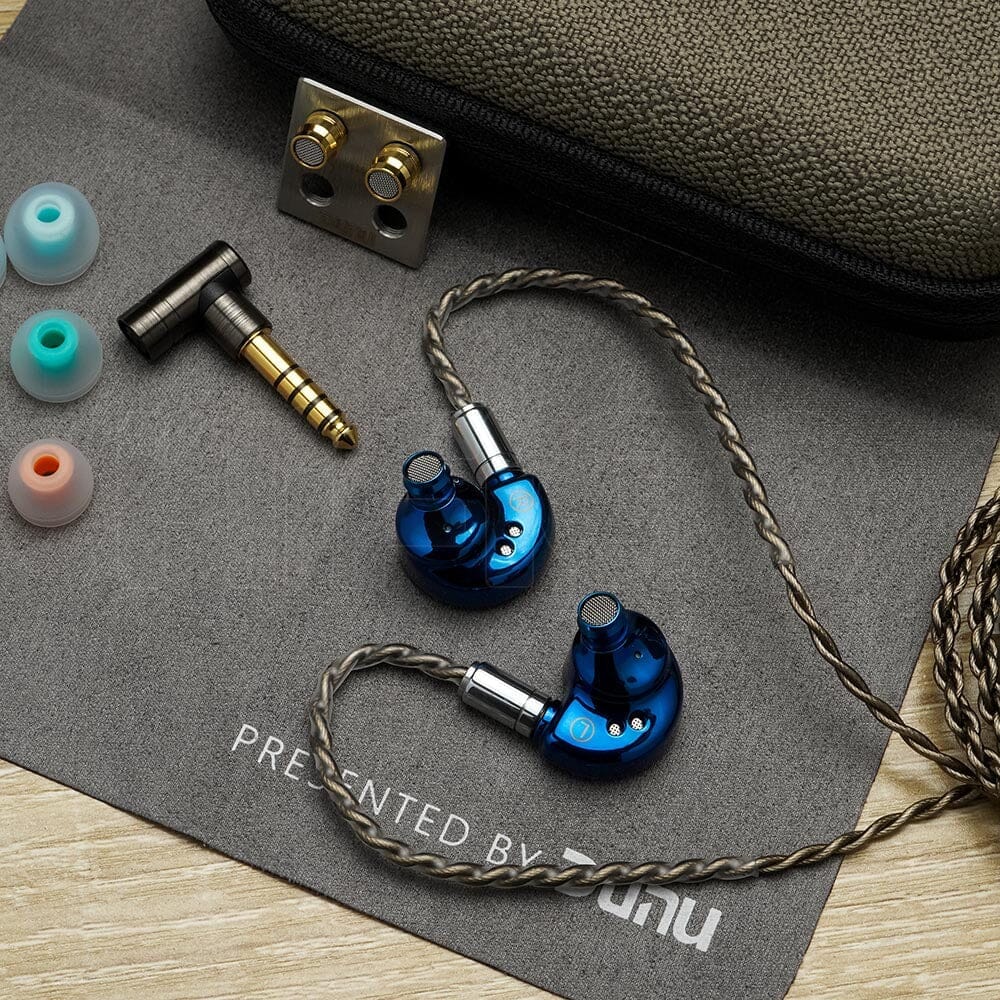 DUNU Falcon Ultra High-Fidelity Dynamic Driver IEMs - Premium In-Ear Monitors for Audiophiles, Musicians & Gamers - Perfect for Studio Recording, Live Performances & Gaming