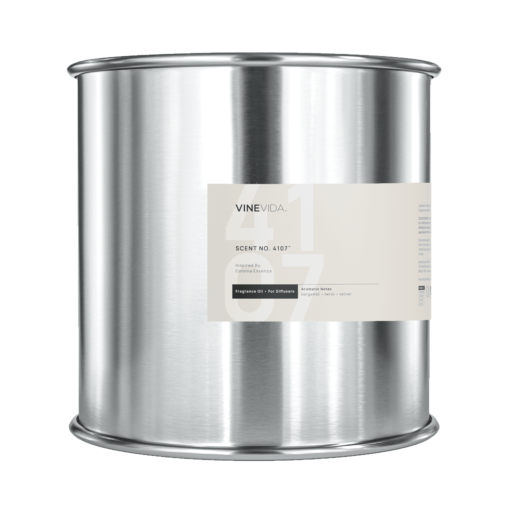 Premium 4107 Fragrance Oil for Cold Air Diffusers - Inspired by Acqua di Parma Colonia Essenza | Long-Lasting Aromatherapy Scents for Home, Office & Spa Relaxation