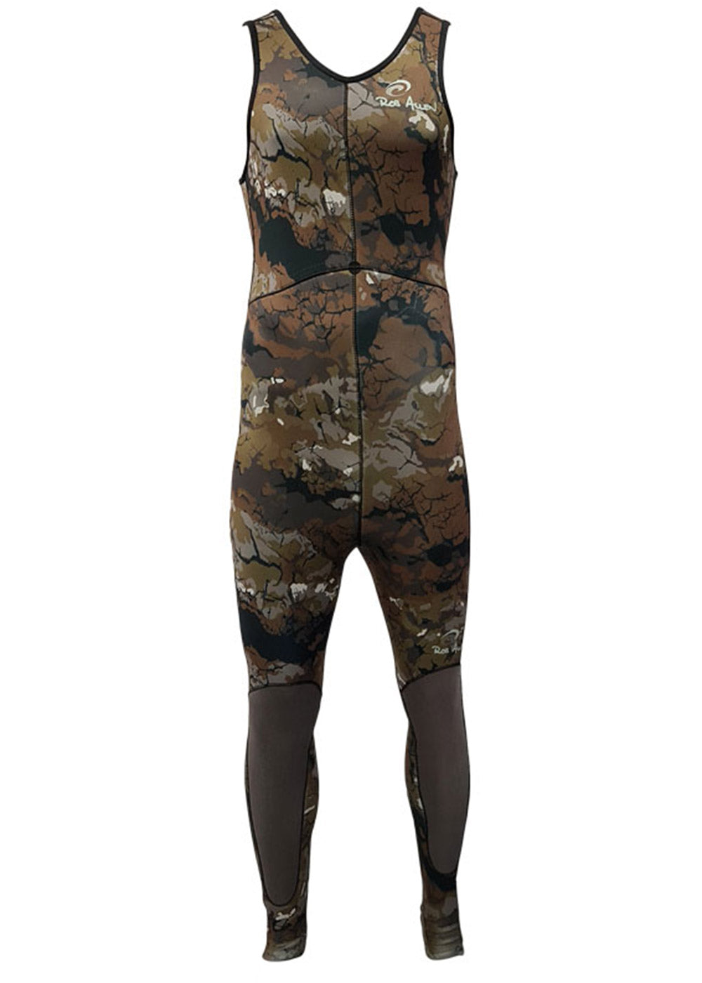 Rob Allen Men's 5mm Open Cell 2-Piece Wetsuit for Spearfishing & Freediving - Premium Neoprene Scuba Diving Suit for Warm & Cold Water Adventures