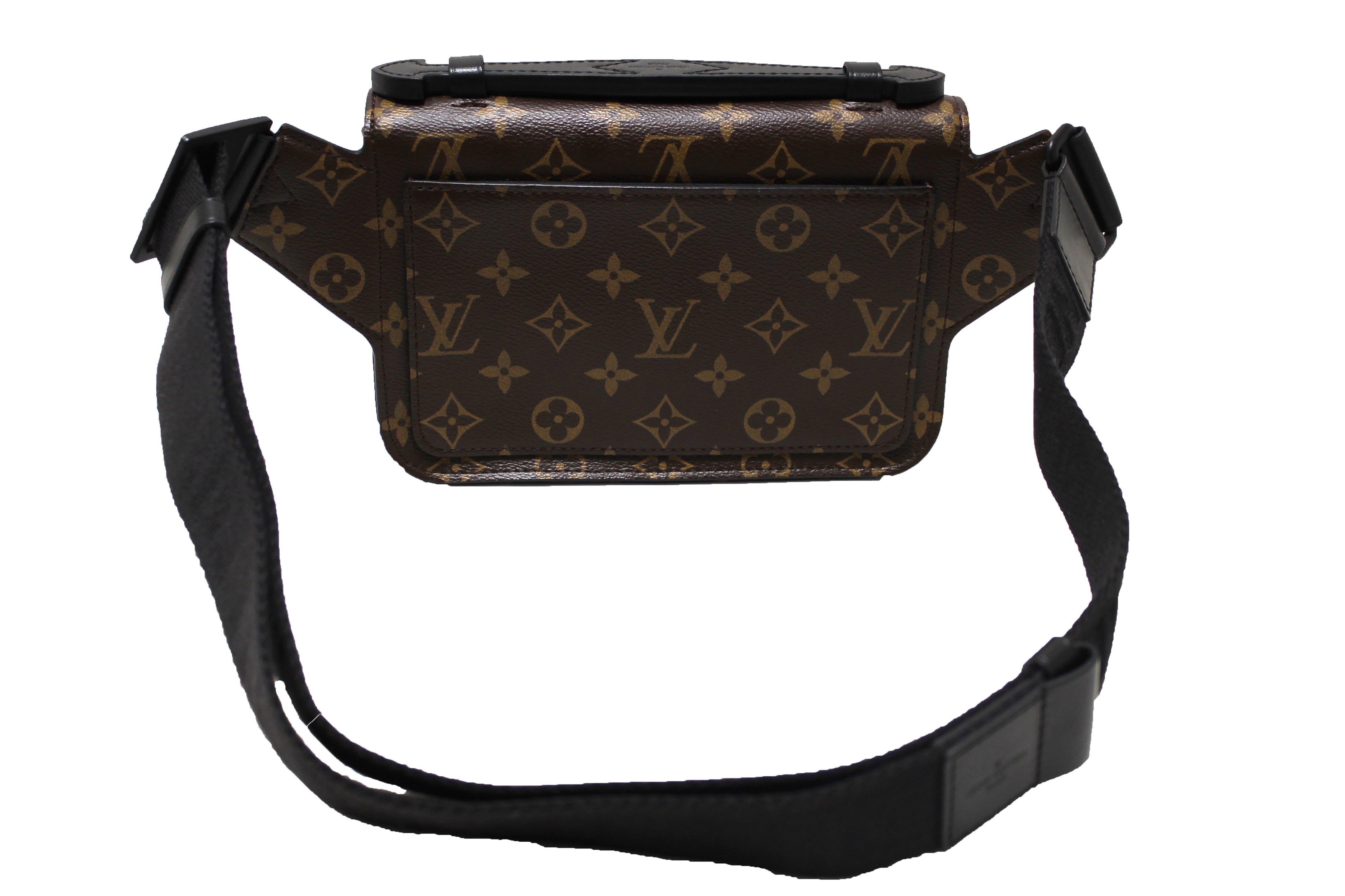 Authentic Louis Vuitton Monogram Macassar Canvas S Lock Crossbody Bag - Luxury Designer Shoulder Bag for Women, Perfect for Travel, Work & Evening Out