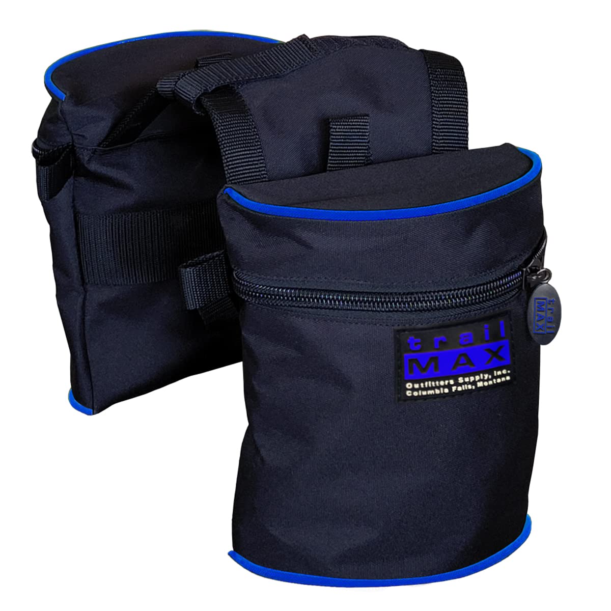 TrailMax Medium Insulated Horse Pommel Bags for Western & Endurance Saddles - Secure Camera & Cellphone Storage with Adjustable Straps - Perfect for Trail Riding, Camping & Outdoor Adventures