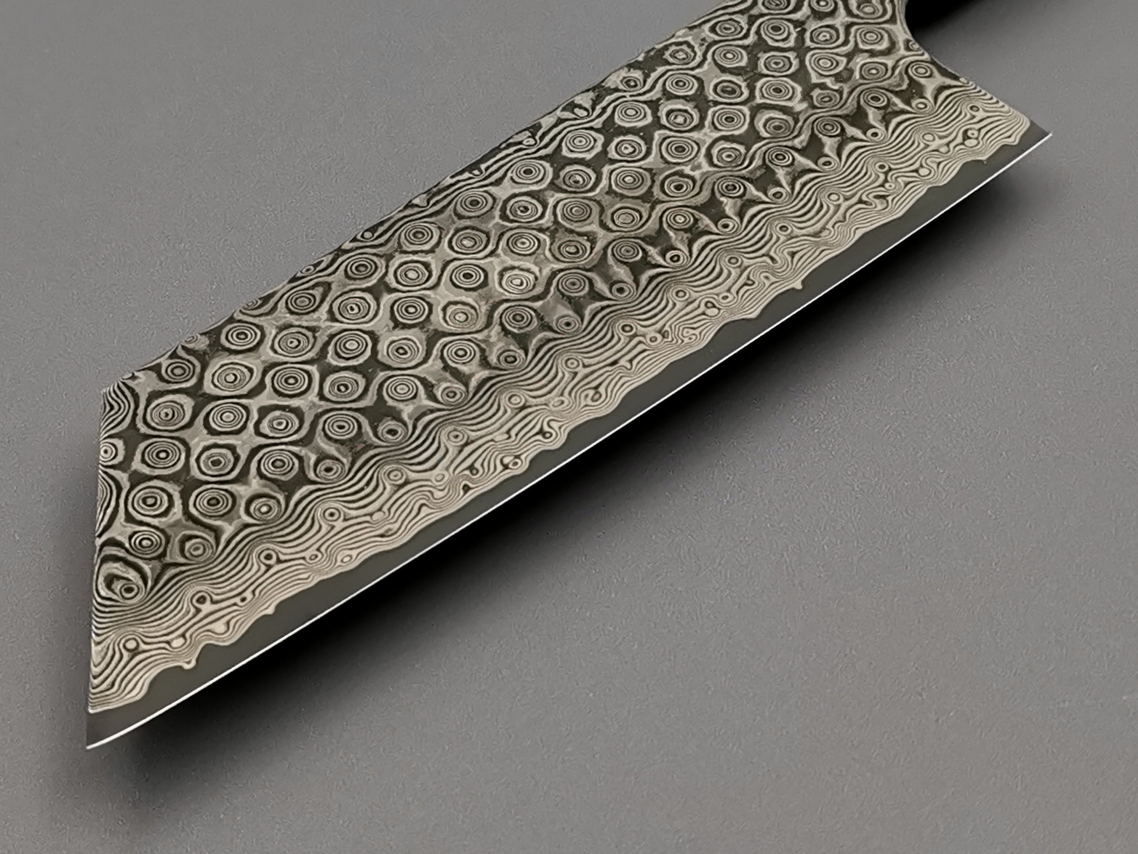 Nigara Hamono SG2 Damascus Kiritsuke Nakiri Knife - Japanese Chef Knife for Professional Slicing, Dicing & Vegetable Prep - Perfect for Home Cooks & Sushi Chefs