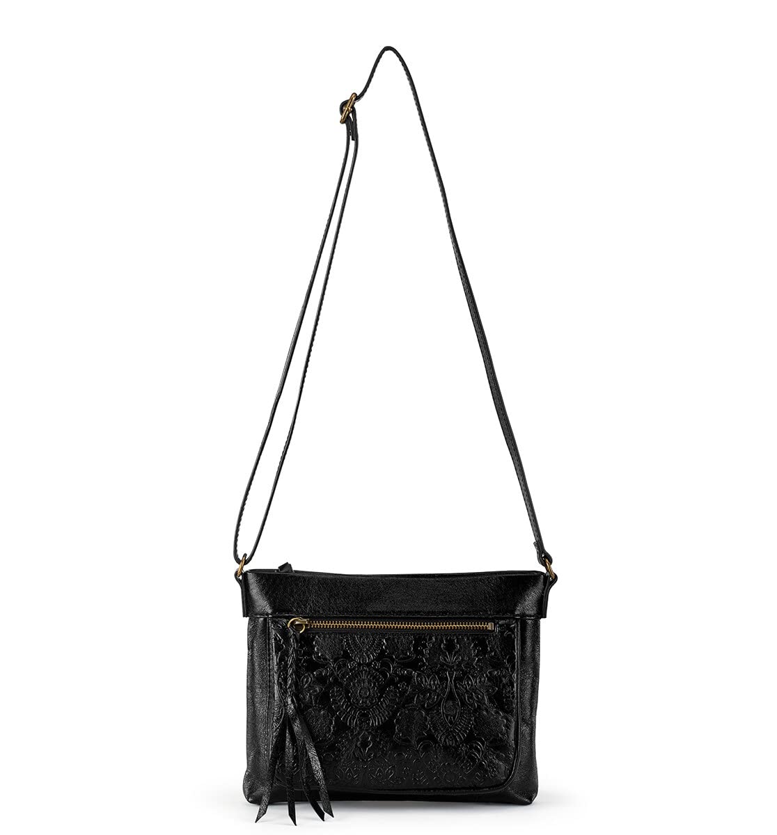 The Sak Women's Sanibel Leather Mini Crossbody Bag - Stylish & Compact Purse for Everyday Use, Travel, and Date Nights