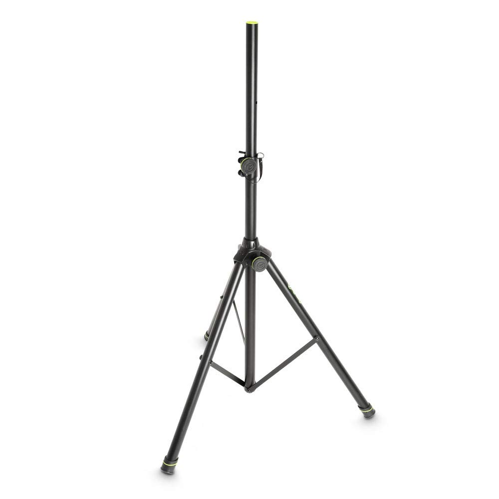 Premium SS 5211 B Speaker Stands Set of 2 with Carrying Bag - Adjustable Height for Bookshelf & Floor Speakers - Perfect for Home Theater, Studio, DJ Setup & Live Performances (GSS5211BSET1)