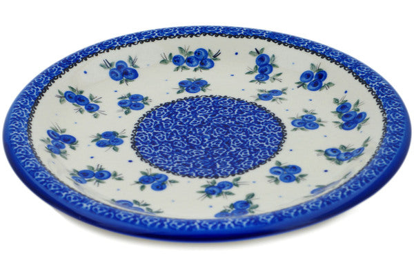 10-Piece Dinner Plate Set with Lovely Blueberries Design - Elegant Tableware for Dining, Parties, and Home Decor