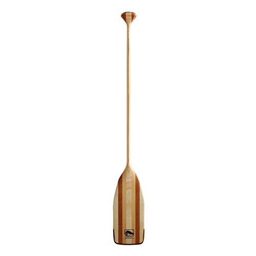 BENDING BRANCHES Arrow Wood Canoe Paddle - Premium Handcrafted Canoeing Paddle for Kayaking, Fishing & Outdoor Adventures on Rivers & Lakes