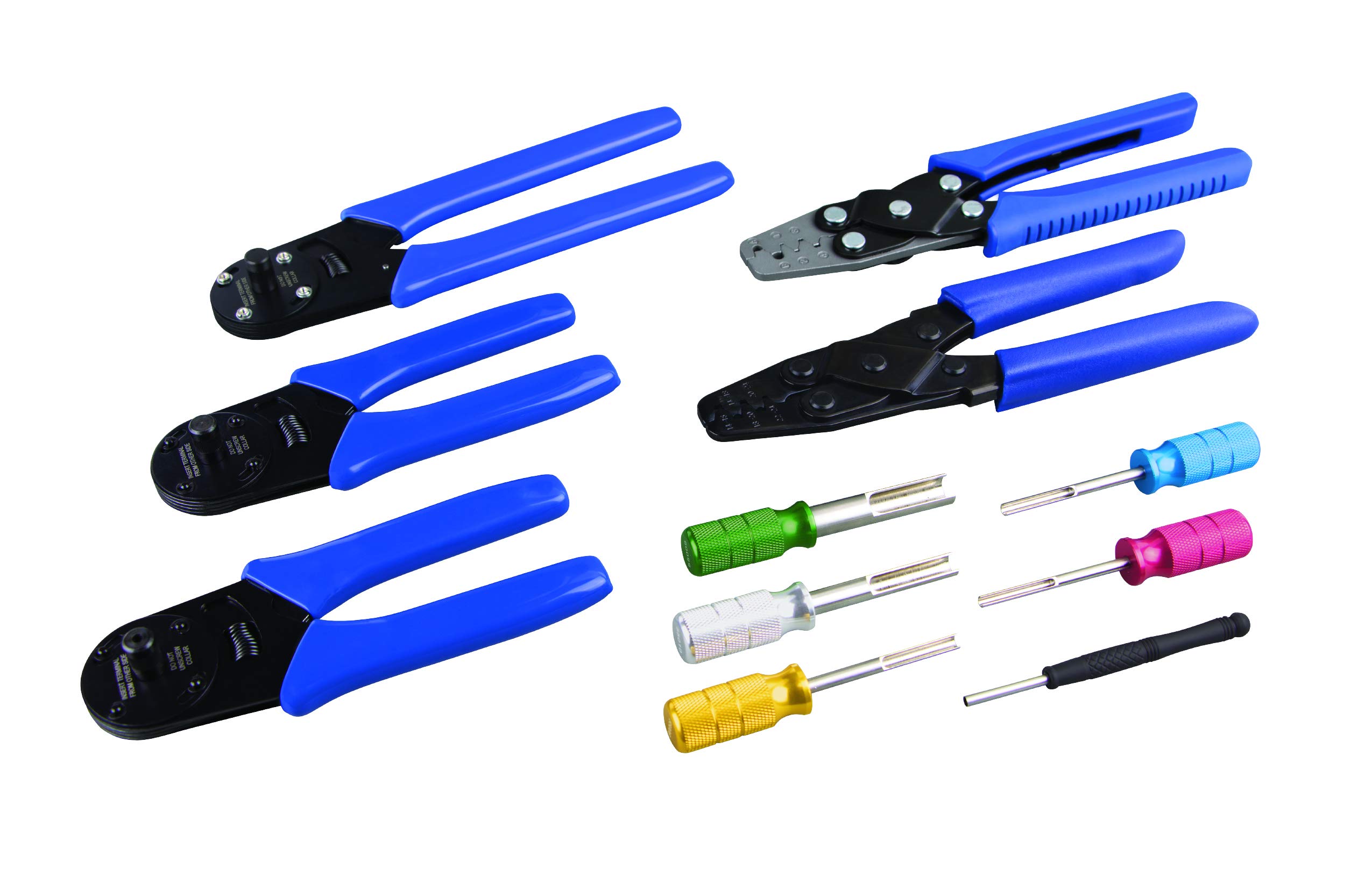 11-Piece Deutsch Terminal Service Set - Professional Electrical Connector Kit for Automotive & Marine Wiring | Perfect for DIY Repairs, Boat Electrical Systems & Car Modifications