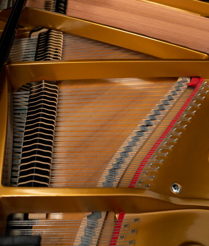 1985 Baldwin C152 5'0 Grand Piano in Polished Ebony - Perfect for Home, Studio & Concert Performances