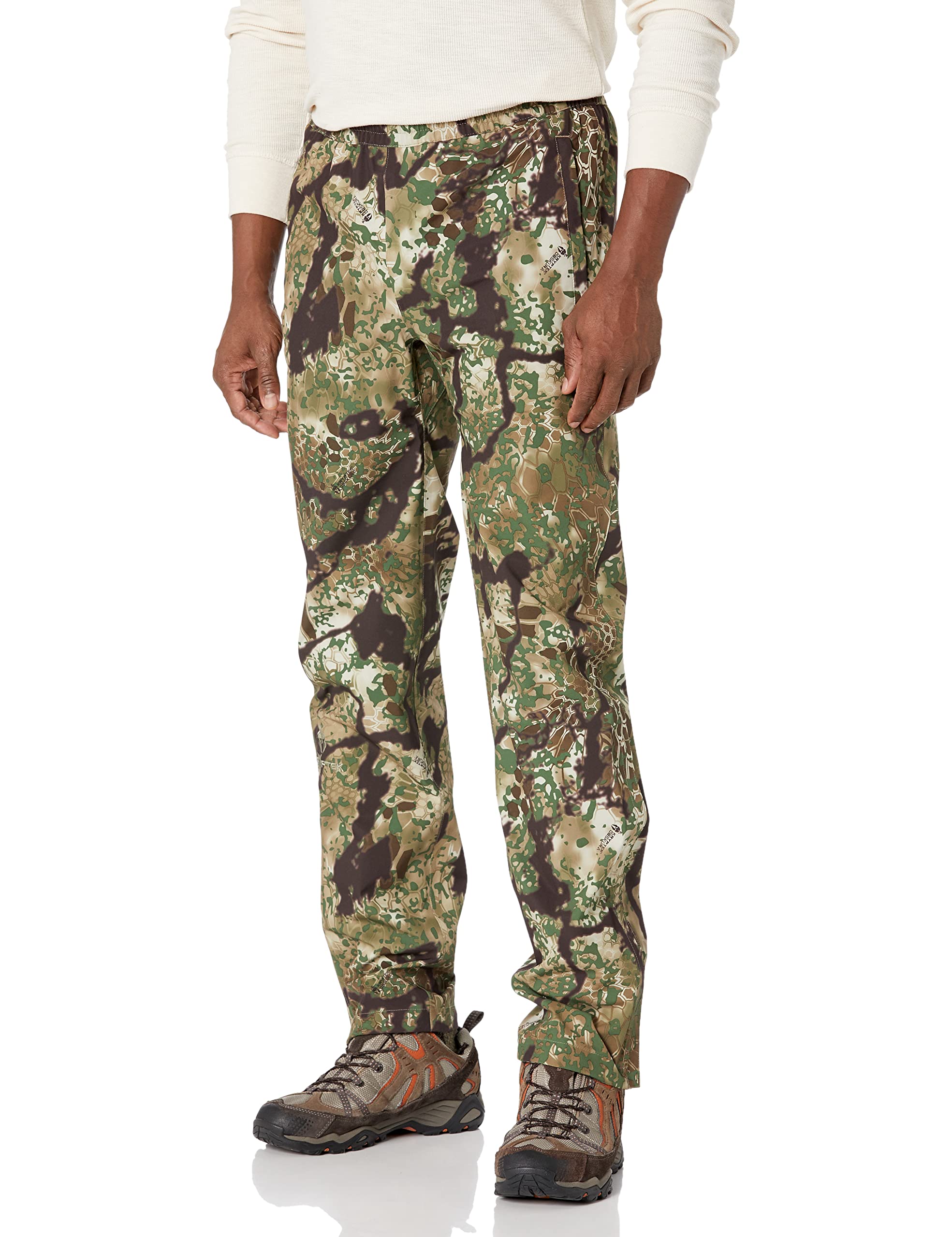 Kryptek Men's Jupiter Waterproof Breathable Camo Pants - Lightweight Packable Hunting Pants for Outdoor Adventures & Tactical Activities