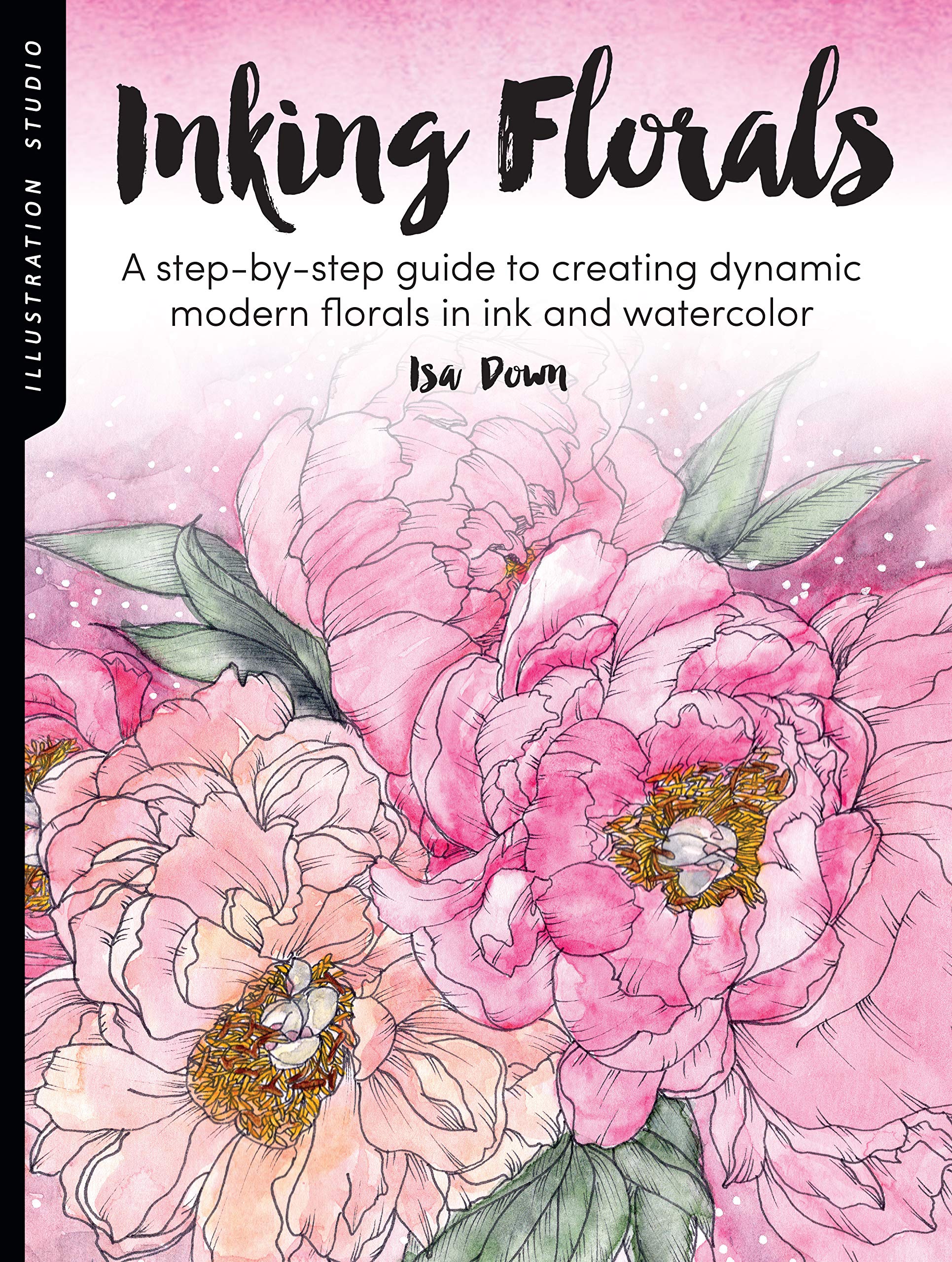 Step-by-Step Guide to Creating Dynamic Modern Florals with Ink & Watercolor - Illustration Studio Tutorial for Botanical Art | Perfect for Beginners, DIY Home Decor & Gift Ideas
