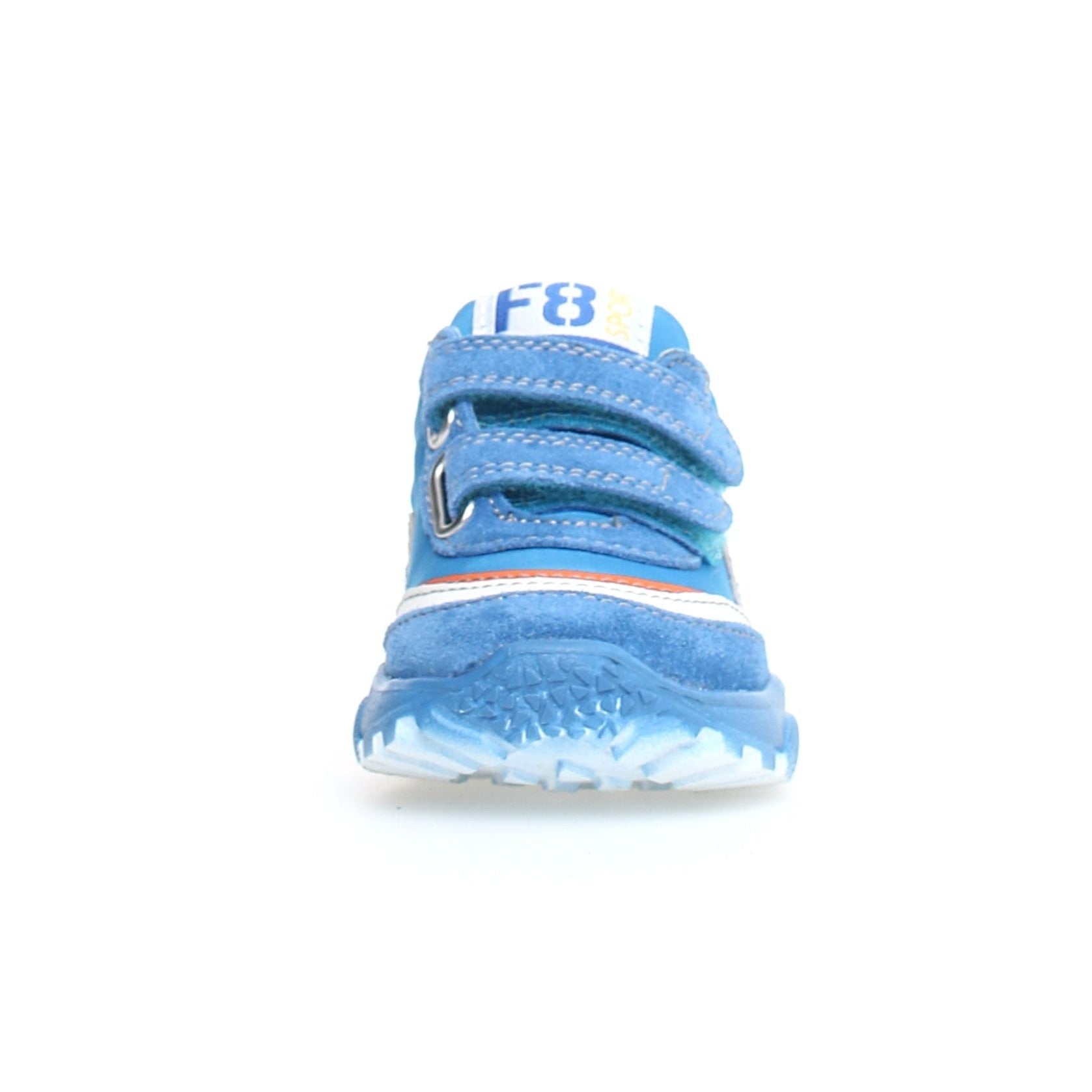 Falcotto Amantea VL Boys Sneakers - Comfortable Lightweight Breathable Kids Shoes in Oltremare/Yellow | Perfect for School, Play & Everyday Wear