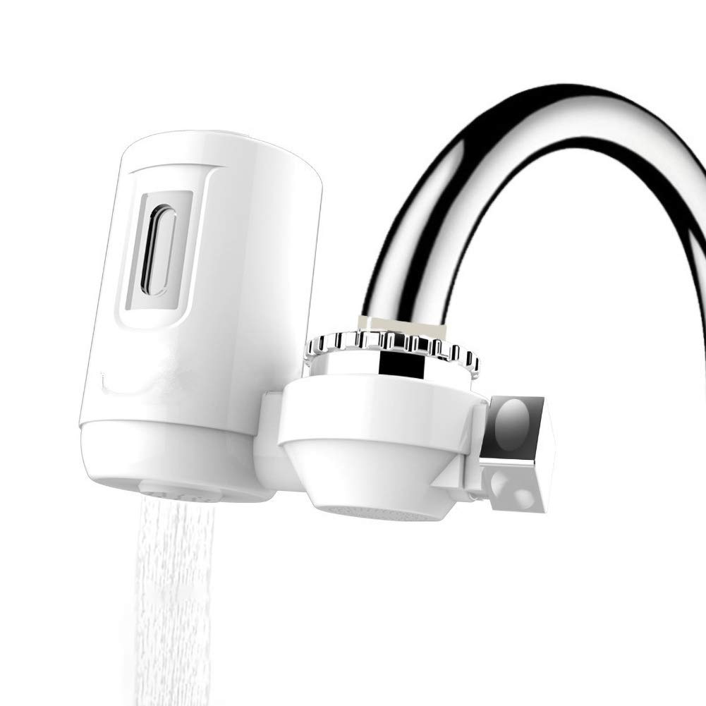 7-Stage Ceramic Faucet Water Filter System - Removes Dust & Impurities for Clean Drinking Water | Kitchen Tap Water Purifier for Home & Office Use