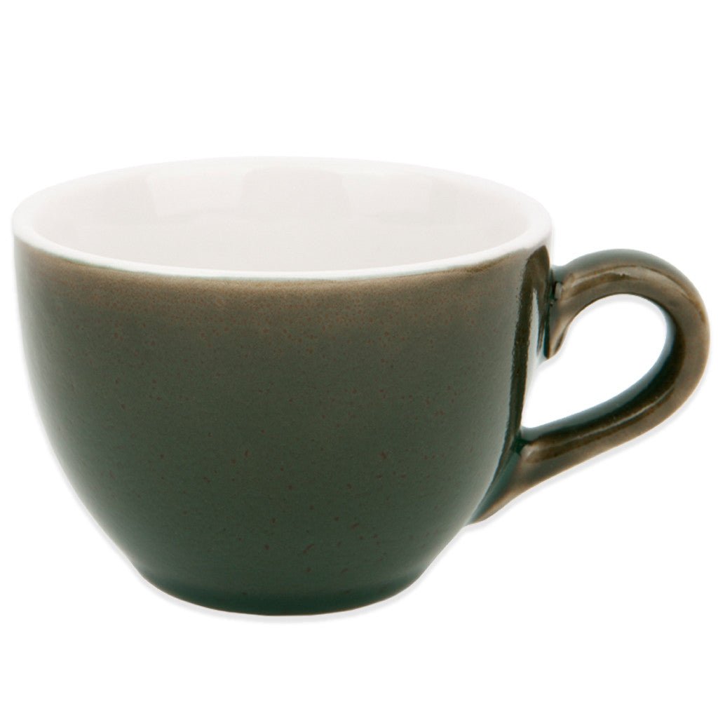 Premium 220ml Cappuccino Cups - Barista Quality Porcelain Coffee Mugs for Espresso, Latte & Hot Drinks - Perfect for Home Cafes, Coffee Shops & Gifts