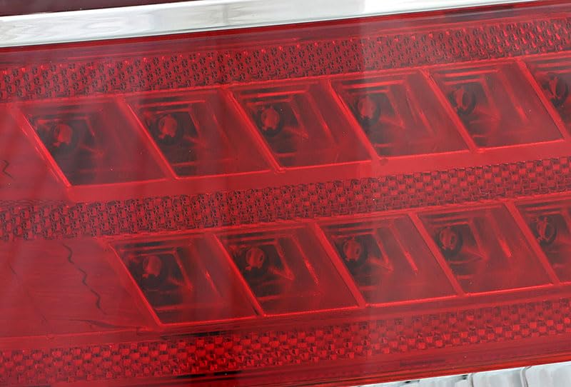 2007-2008-2009 Saturn Aura Replacement Tail Lights Lamps Set - Driver & Passenger Side - Perfect for Night Driving & Enhanced Vehicle Safety