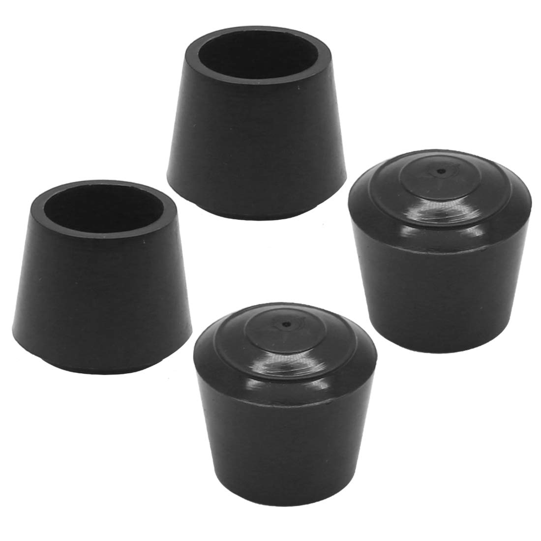 16Pcs Rubber Chair Leg Tips Caps 1 Inch - Non-Slip Furniture Protectors for Hardwood Floors & Noise Reduction (Ideal for Dining Chairs, Office Desks & Home Furniture)