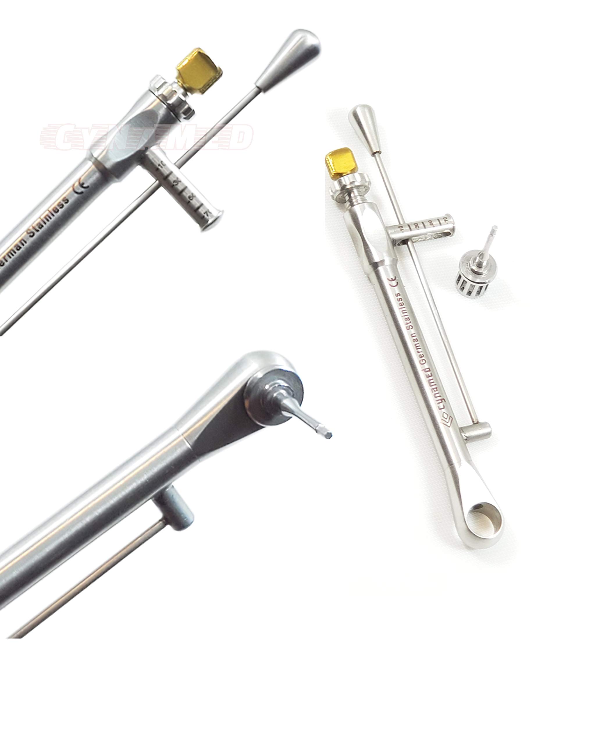 Premium German Universal Torque Wrench Ratchet 10-50 Ncm - Dental Implant Abutment Tools for Dentists & Dental Clinics - Perfect for Implant Placement, Prosthetic Adjustments & Surgical Procedures