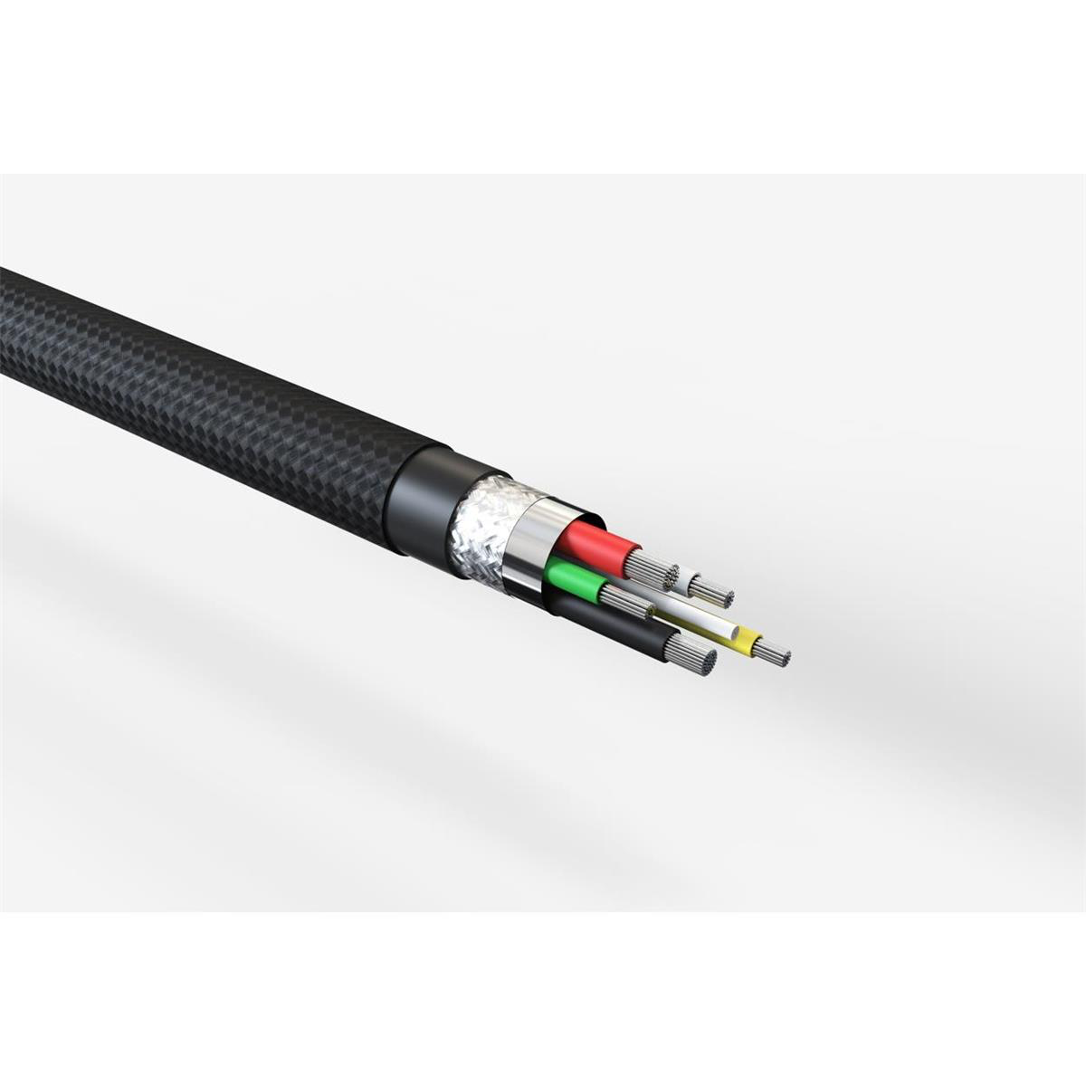 PGYTECH USB A to Type C Cable 35cm - Fast Charging & Data Sync for Smartphones, Tablets, and Laptops - Perfect for Home, Office, and Travel Use