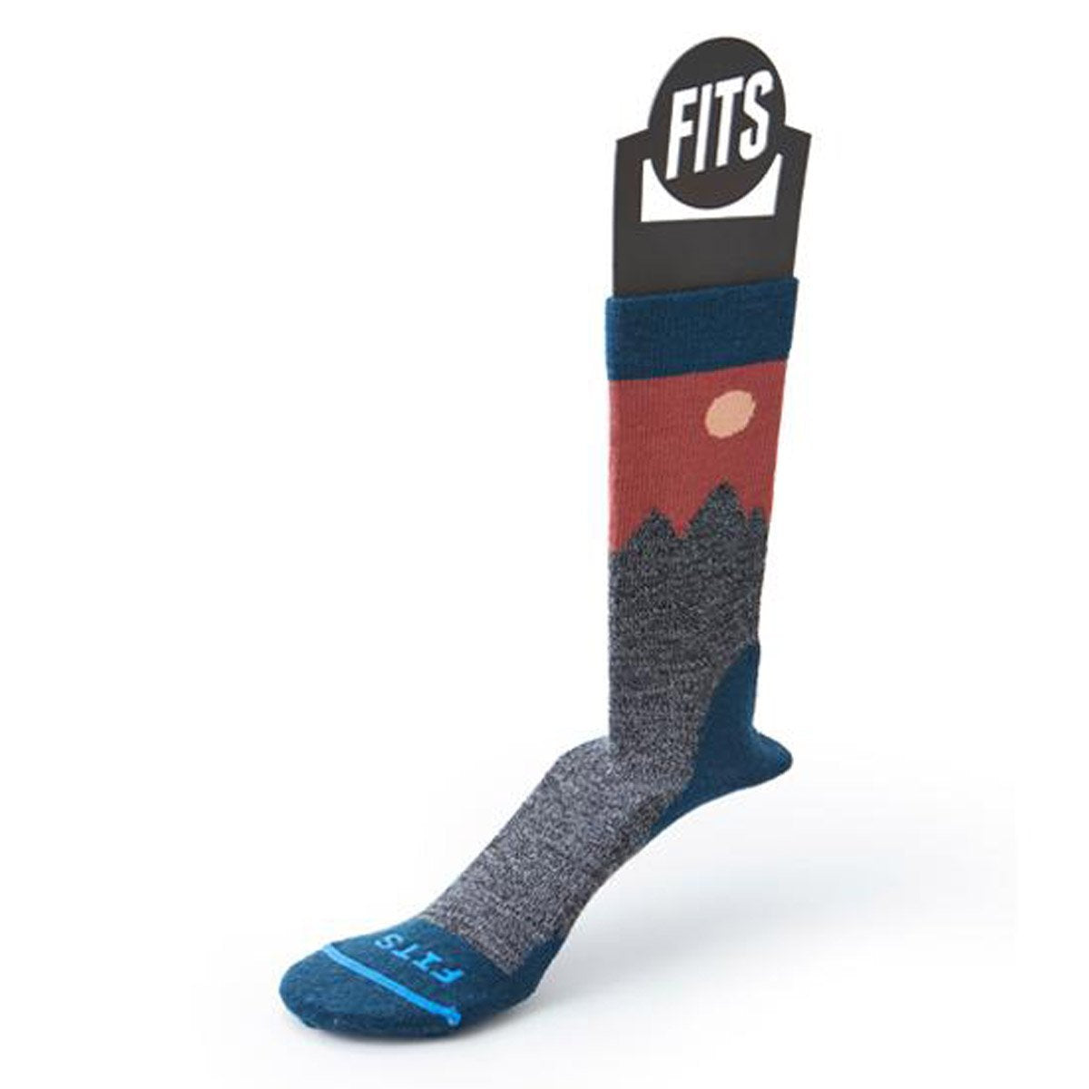 Light Hiker Solid Crew Socks - Durable Hiking Socks for Men & Women - Perfect for Outdoor Adventures, Camping & Trail Running