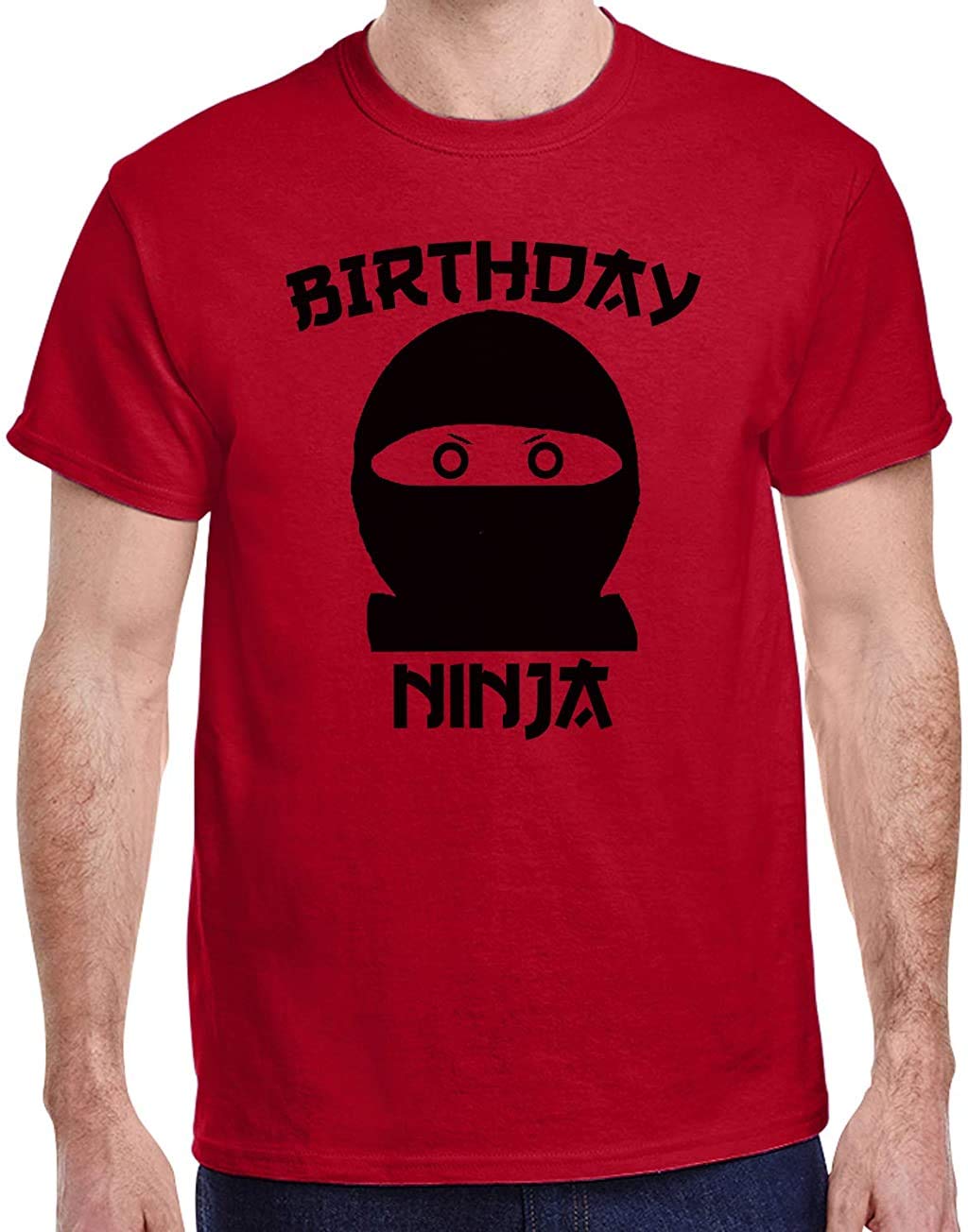 Custom Ninja Birthday T-Shirt for Men - Cool Graphic Tee for Anime Fans, Cosplay & Casual Wear