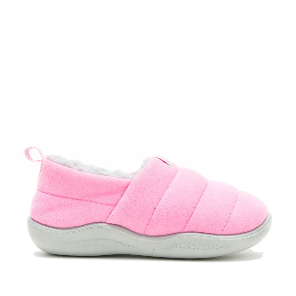 Kamik Magenta CozyChalet Waterproof Children's/Youth Winter Slippers - Warm Indoor/Outdoor House Shoes for Kids & Teens