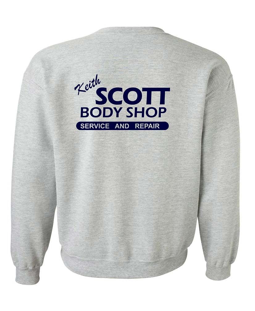 Keith Scott Body Shop Fleece Sweatshirt - Soft & Comfortable Pullover Hoodie for Men & Women | Perfect for Casual Wear, Gym, and Outdoor Activities