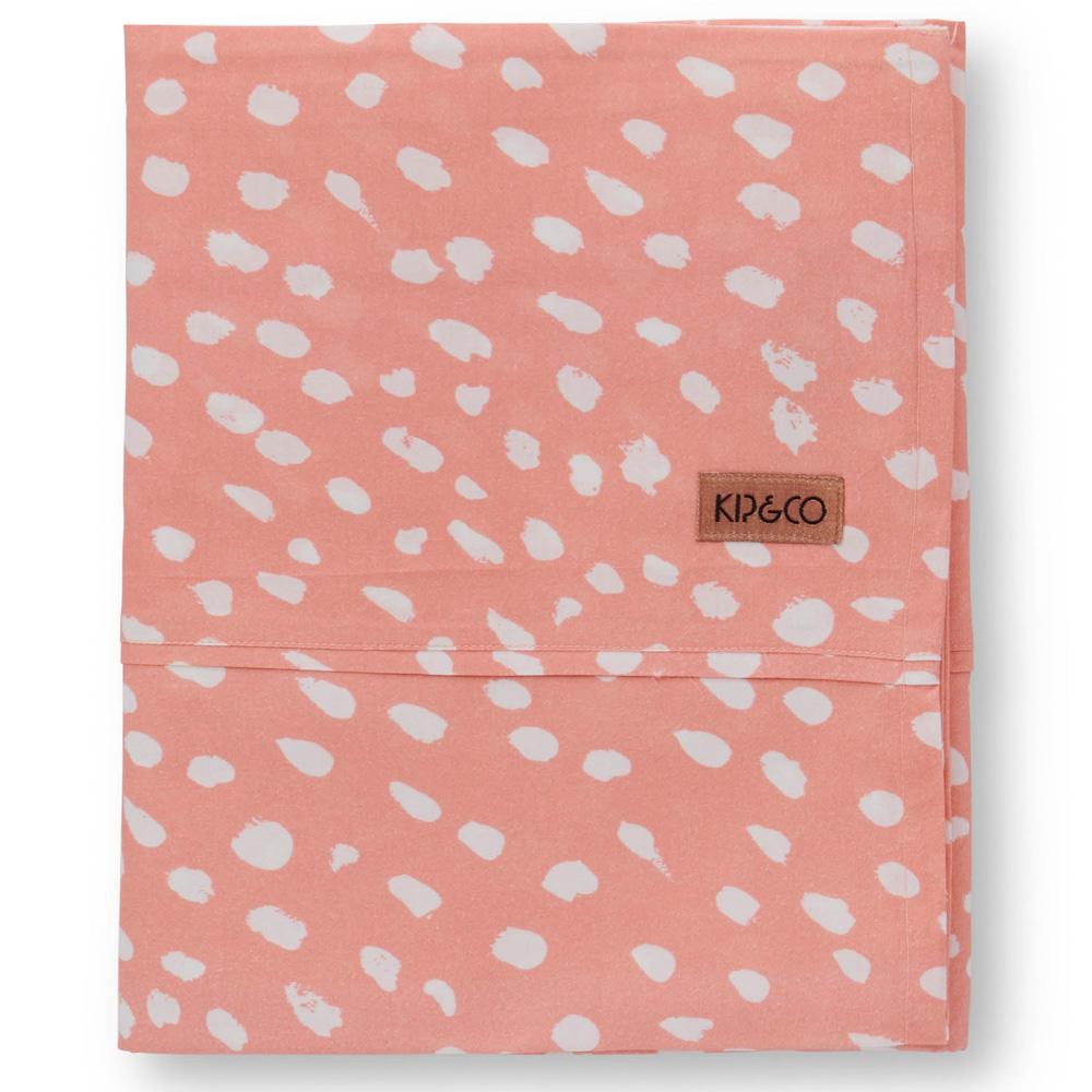 Speckled Candy Cotton Flat Sheet - Soft & Breathable Bedding for Kids & Adults - Perfect for Home, Dorm, or Guest Room