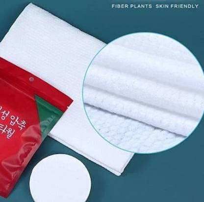 Bekner BKN-12 Magic Tablet Towel - 12 Pack Pure Cotton Compressed Travel Towels, Facial Washcloths & Moist Tissues for Camping, Gym, Makeup Removal & On-the-Go Use