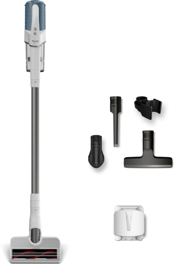 Miele Duoflex HX1 Nordic Blue Cordless Stick Vacuum Cleaner - Lightweight Powerful Suction for Hardwood Floors & Pet Hair - Perfect for Home & Car Cleaning