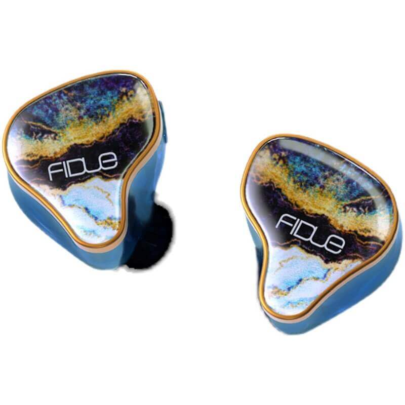 Fidue GEM4 4BA High-Fidelity In-Ear Monitor Earphones with Balanced Armature Drivers - Perfect for Audiophiles, Musicians, and Studio Recording